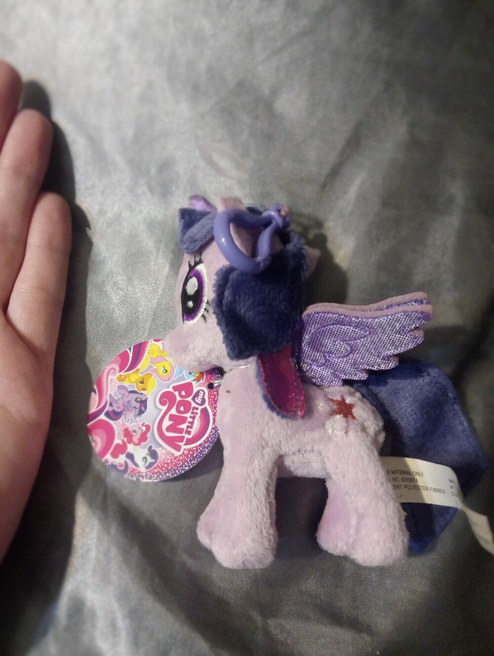 New My Little Pony "Princess Twilight Sparkle" Plush Bag Charm